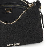 Borsa a spalla Isabella con charm 73BS9D001P ISABELLANERO V° 73 