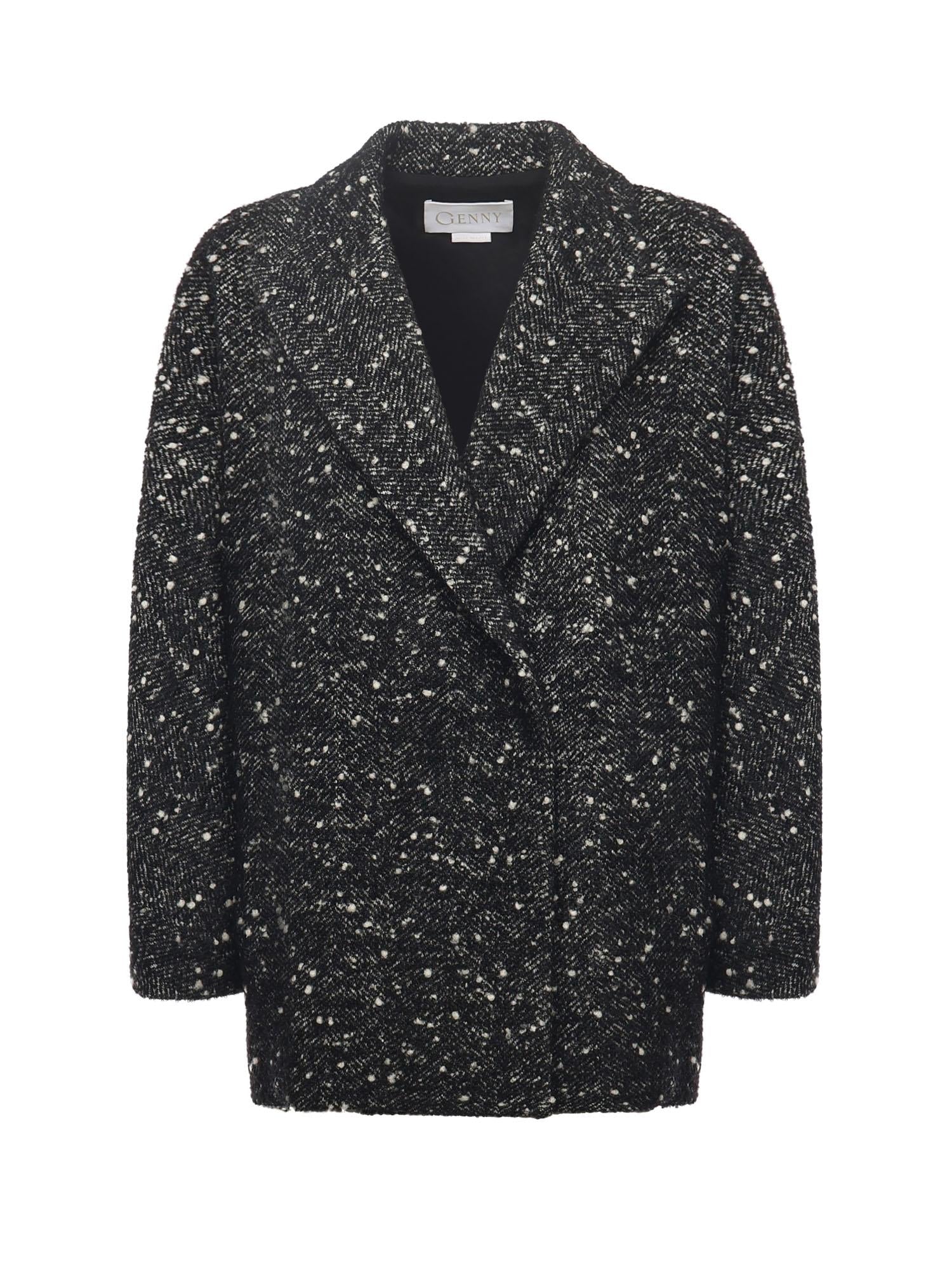 Caban in lana 79AAT913 N0620899 GENNY 