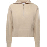 Maglia in lana e cashmere con zip 2521366182600 006 MAX MARA 