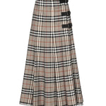 Kild midi in lana Check 8110428 C3142 BURBERRY 