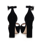 Sandali Platform in velluto RVW57242950CFE B999 ROGER VIVIER 