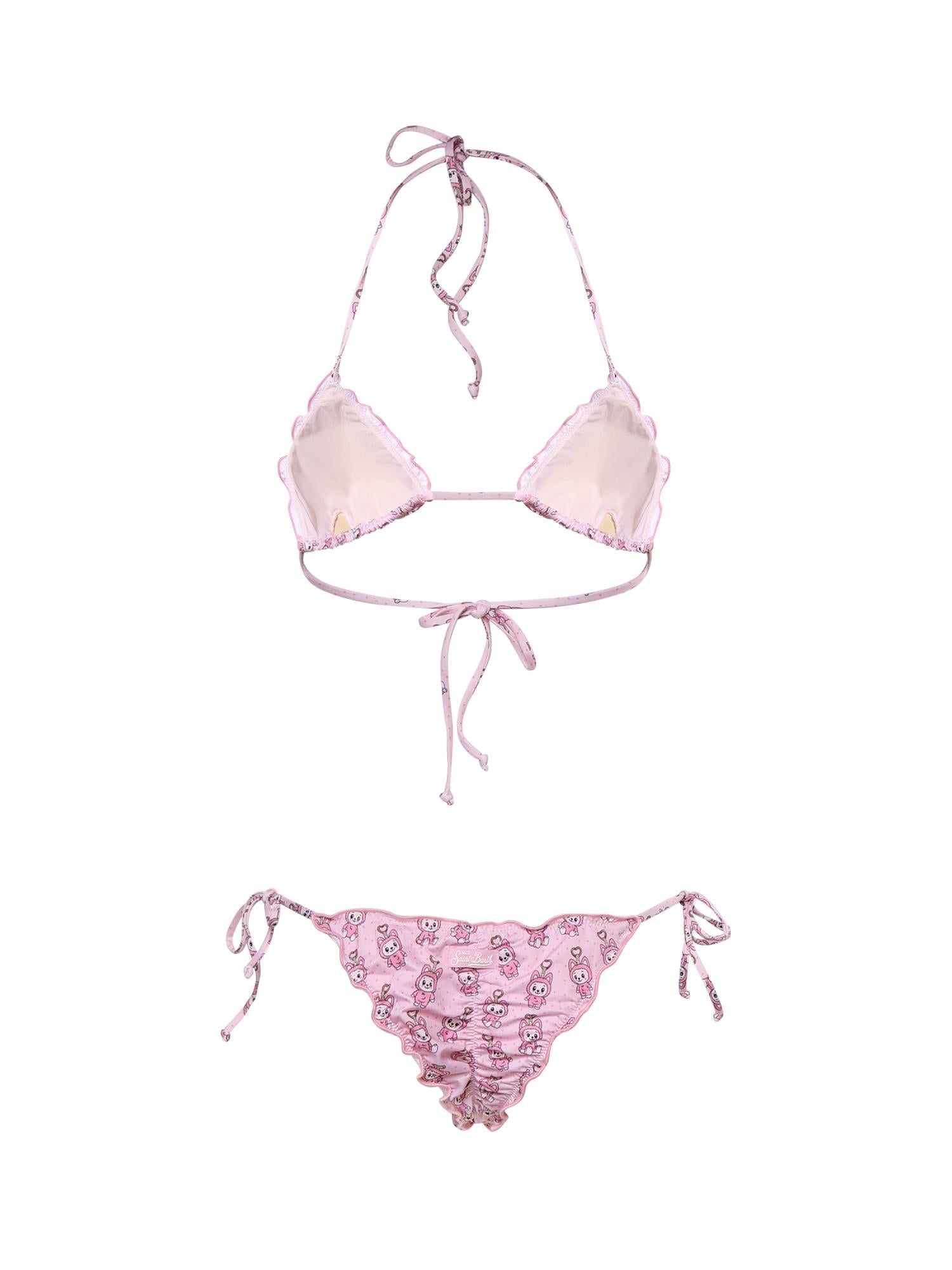 Bikini Sagitami con stampa LaBubu SAGI001 09071L MC2 SAINT BARTH 