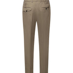 Pantaloni New Riccardo in misto lino<BR/> NEW RICCARDO LAQFANGO BE ABLE 