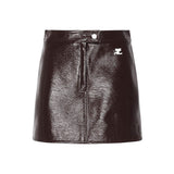 Minigonna in vinile reedition PERCJU001VY0014 4010 COURREGES 