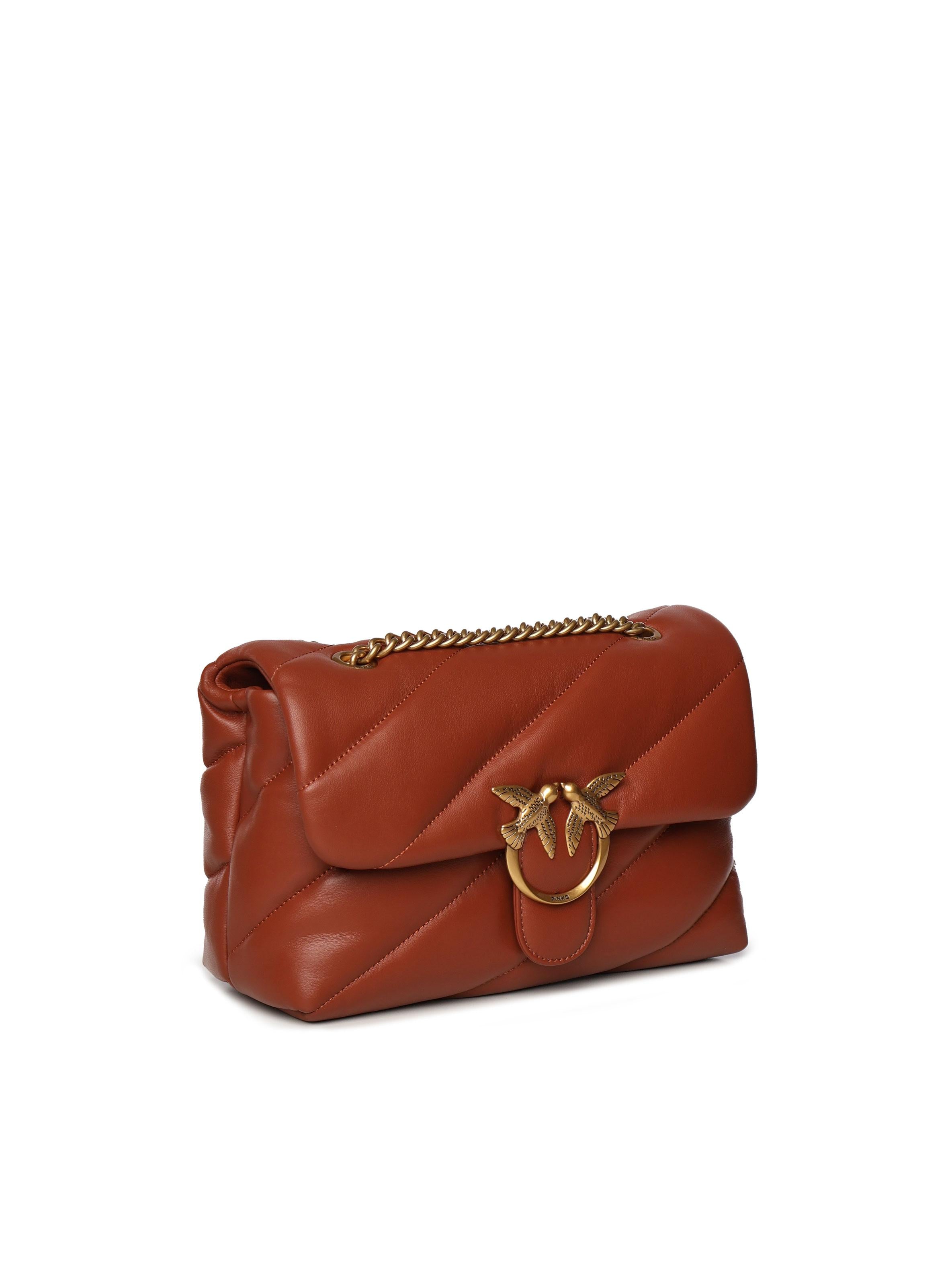 Borsa Big Love puff maxi quilt 100038 A0F2L84Q PINKO 