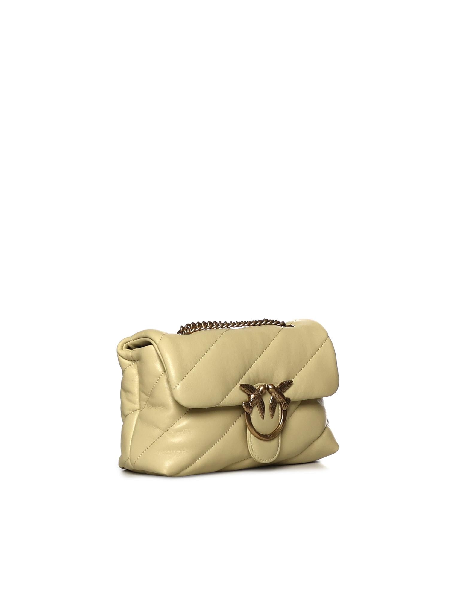 Borsa piccola a tracolla Love Bag Puff Maxi Quilt 100039 A0F2C39Q PINKO 