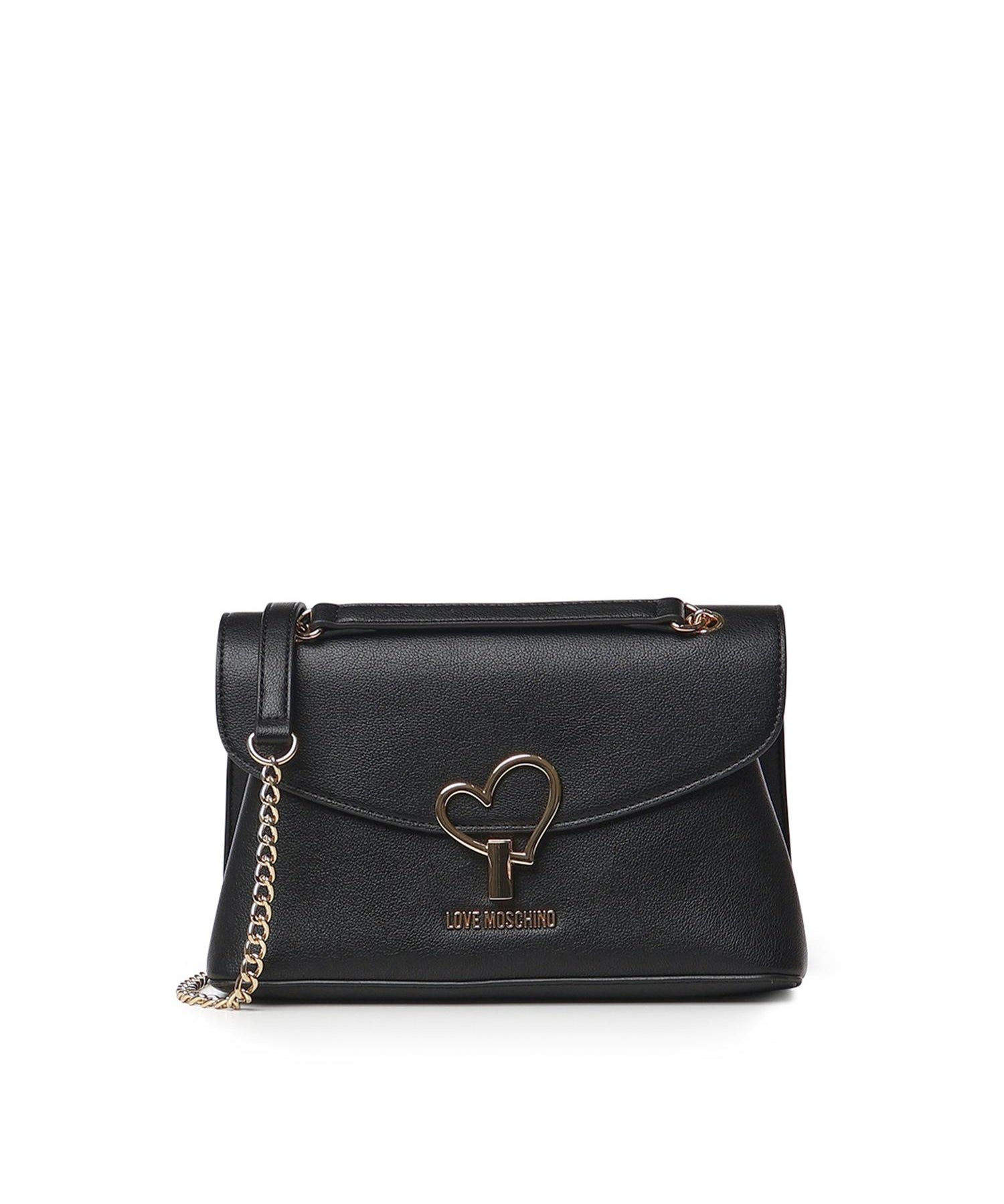 Borsa a tracolla con logo JC4138PP1OLQ0 000 LOVE MOSCHINO 