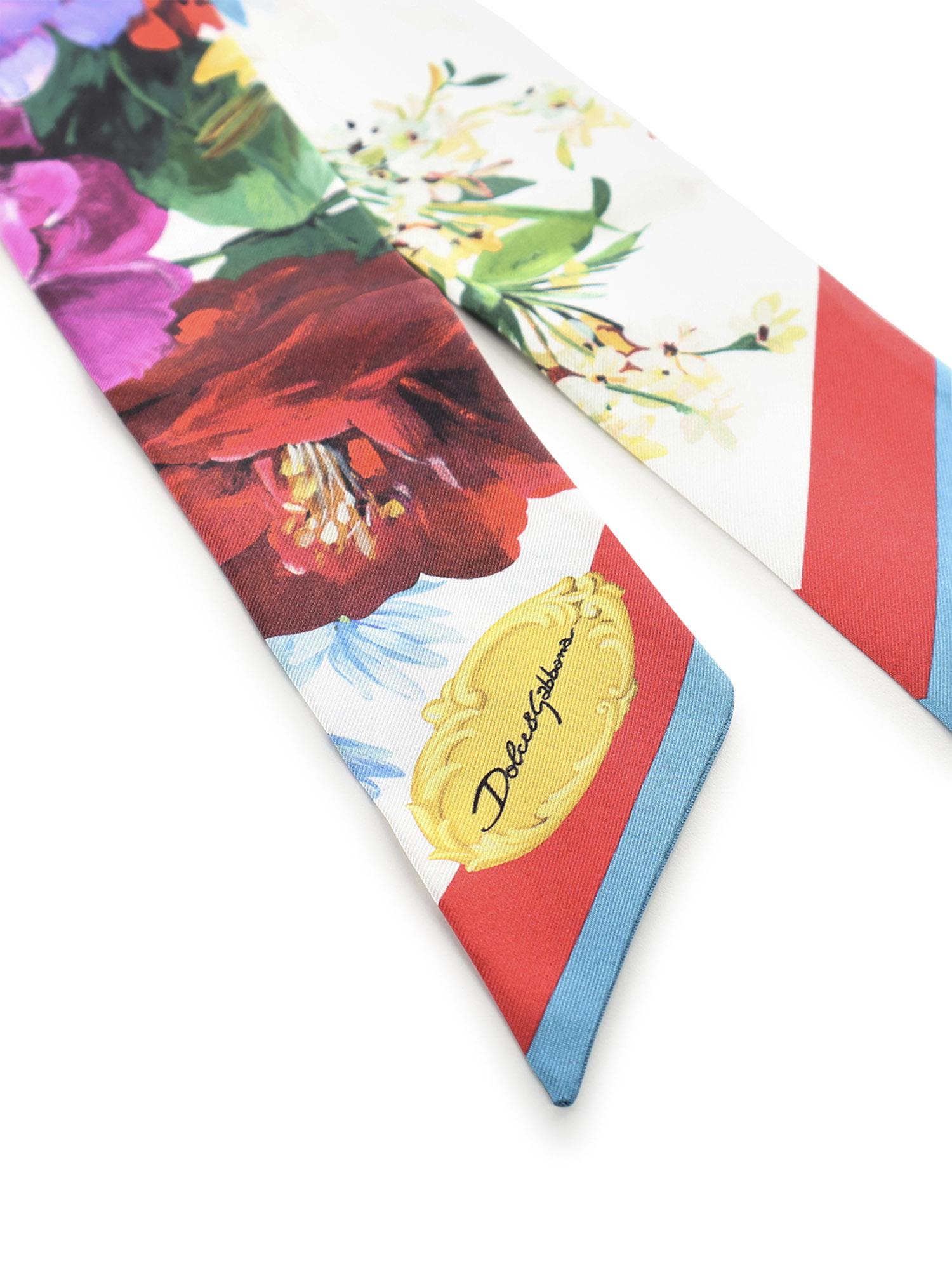 Bandeau in twill di seta FS215A GDC7BHH5PC DOLCE & GABBANA 