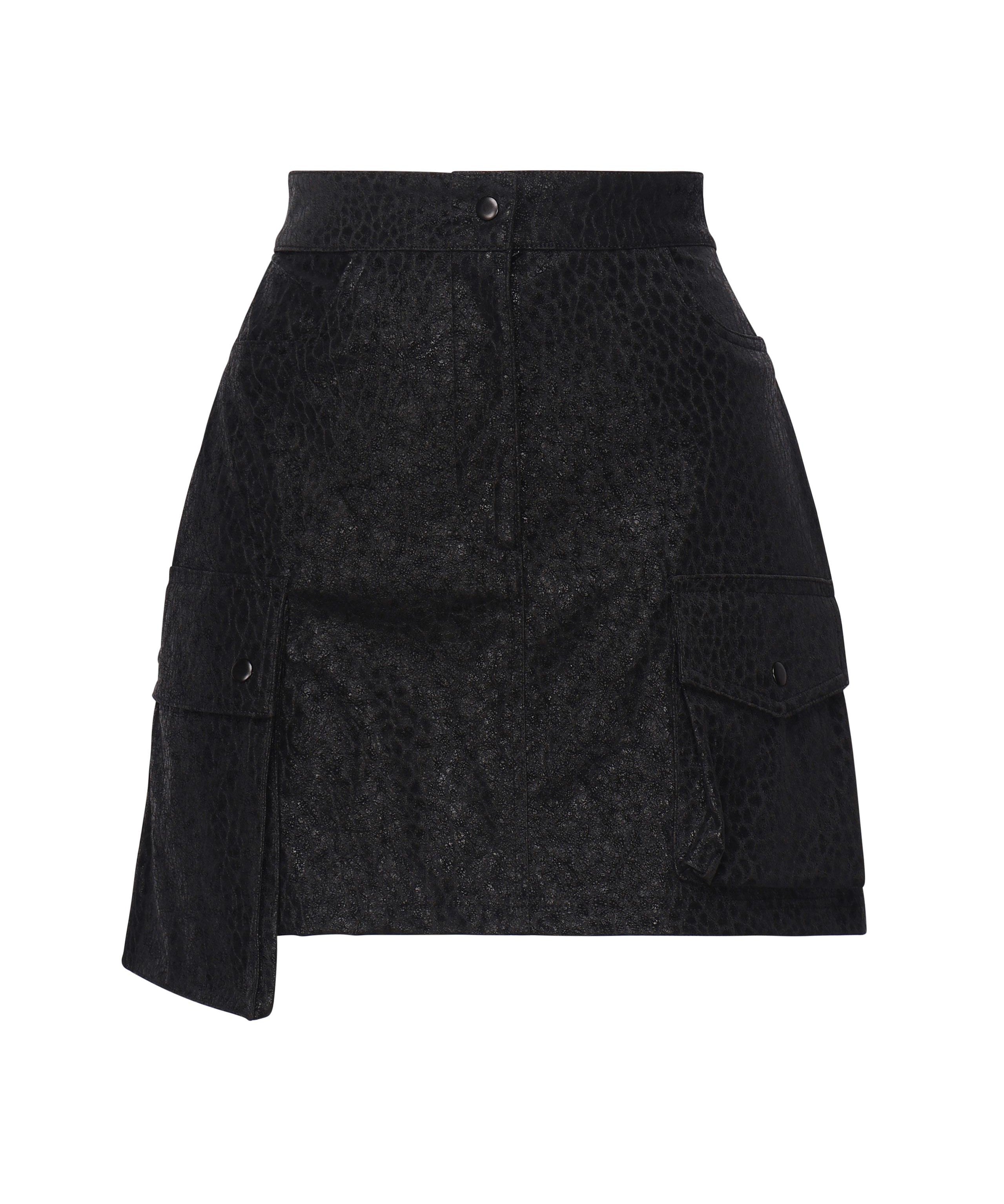 Minigonna Tonia cargo AUWTONIA BLACK ALBERTO AUDENINO 