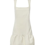 Abito cropped svasato 105768 A2QVZ00 PINKO 