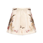 Shorts Ascension in lino 4557ASS253 CRMPLMFLO ZIMMERMANN 