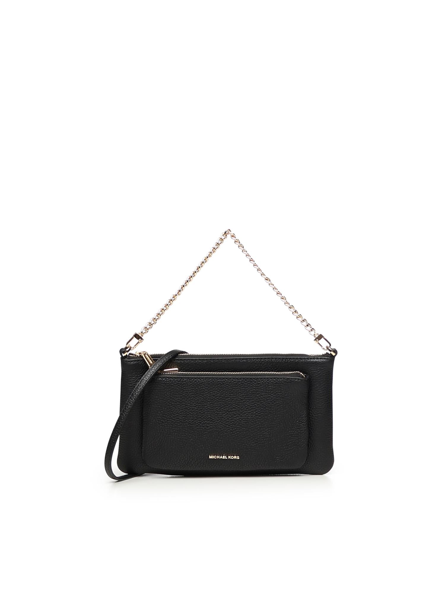 Borsa a tracolla Jet Set media in pelle 32F5GJ6C8L 001 MICHAEL MICHAEL KORS 