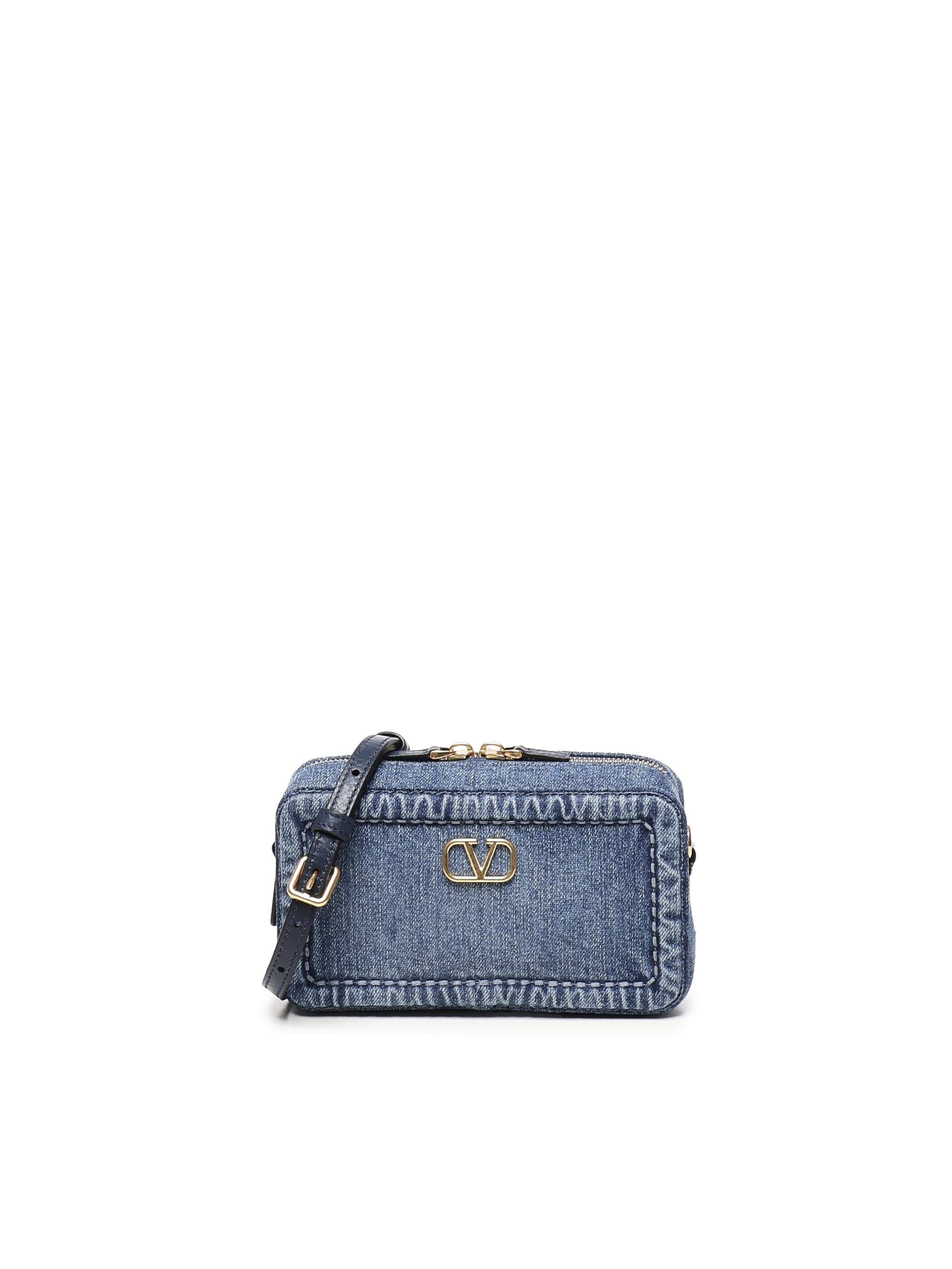Mini bag a tracolla Alltime in denim 6W2P0AI5 JXEYHS VALENTINO GARAVANI 