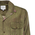 Camicia Floral Camp in misto viscosa<BR/><BR/> FOSS26SR01313 0480 FOUND 