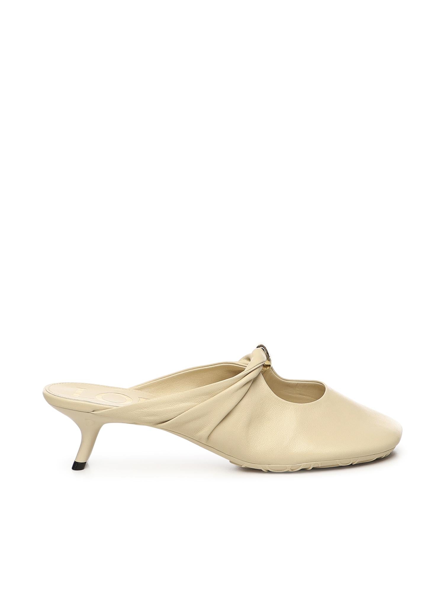 Sabot Pebble in nappa di agnello L815379X95 5733 LOEWE 