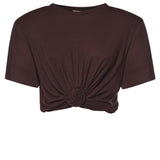 T-shirt cropped in jersey 102426  MAGDA BUTRYM 