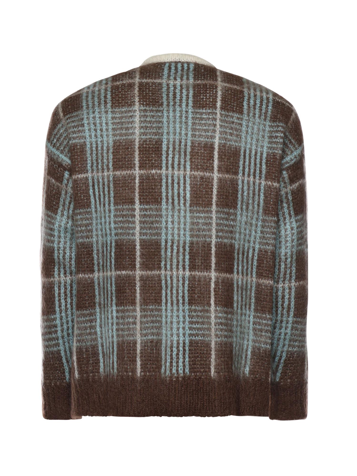 Cardigan in misto lana B9F0015 439 AMARANTO 