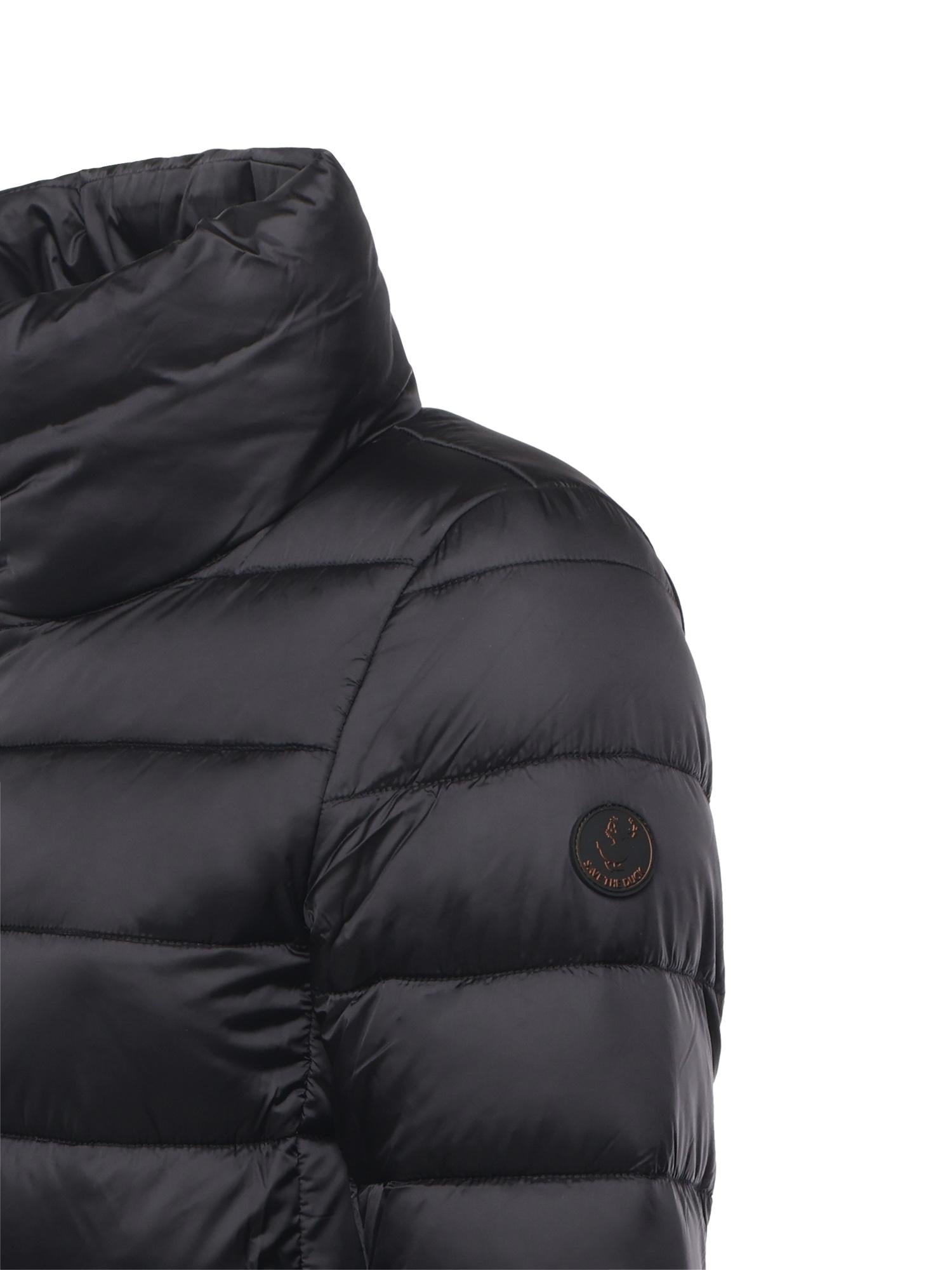 Piumino Elsie in nylon D30520W IRIS2110000 SAVE THE DUCK 