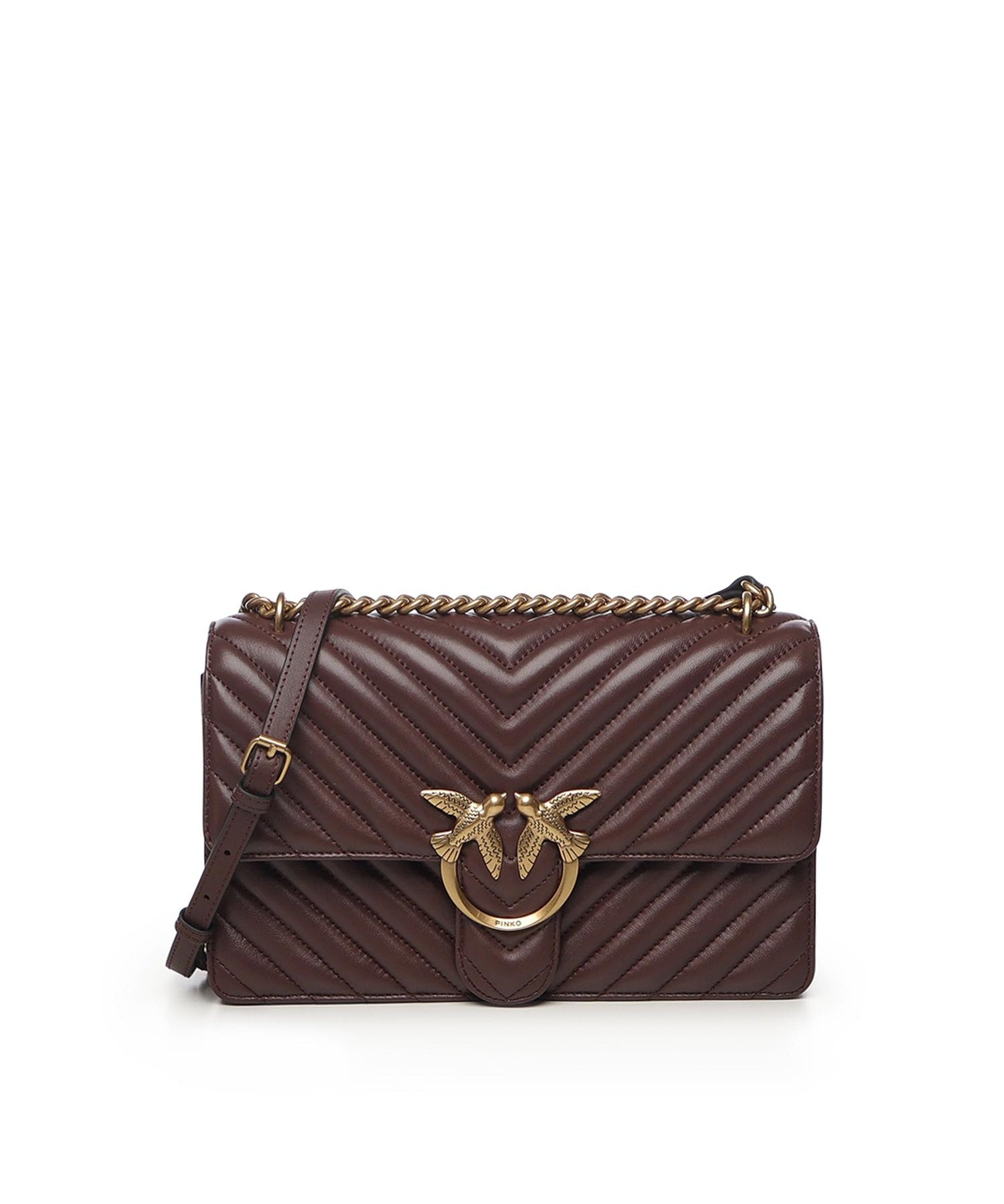 Borsa a tracolla Classic Love Bag One in nappa 100941 A0GKL86Q PINKO 