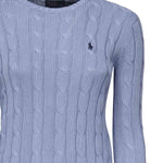 Maglione a trecce con logo 211971869 009 POLO RALPH LAUREN 