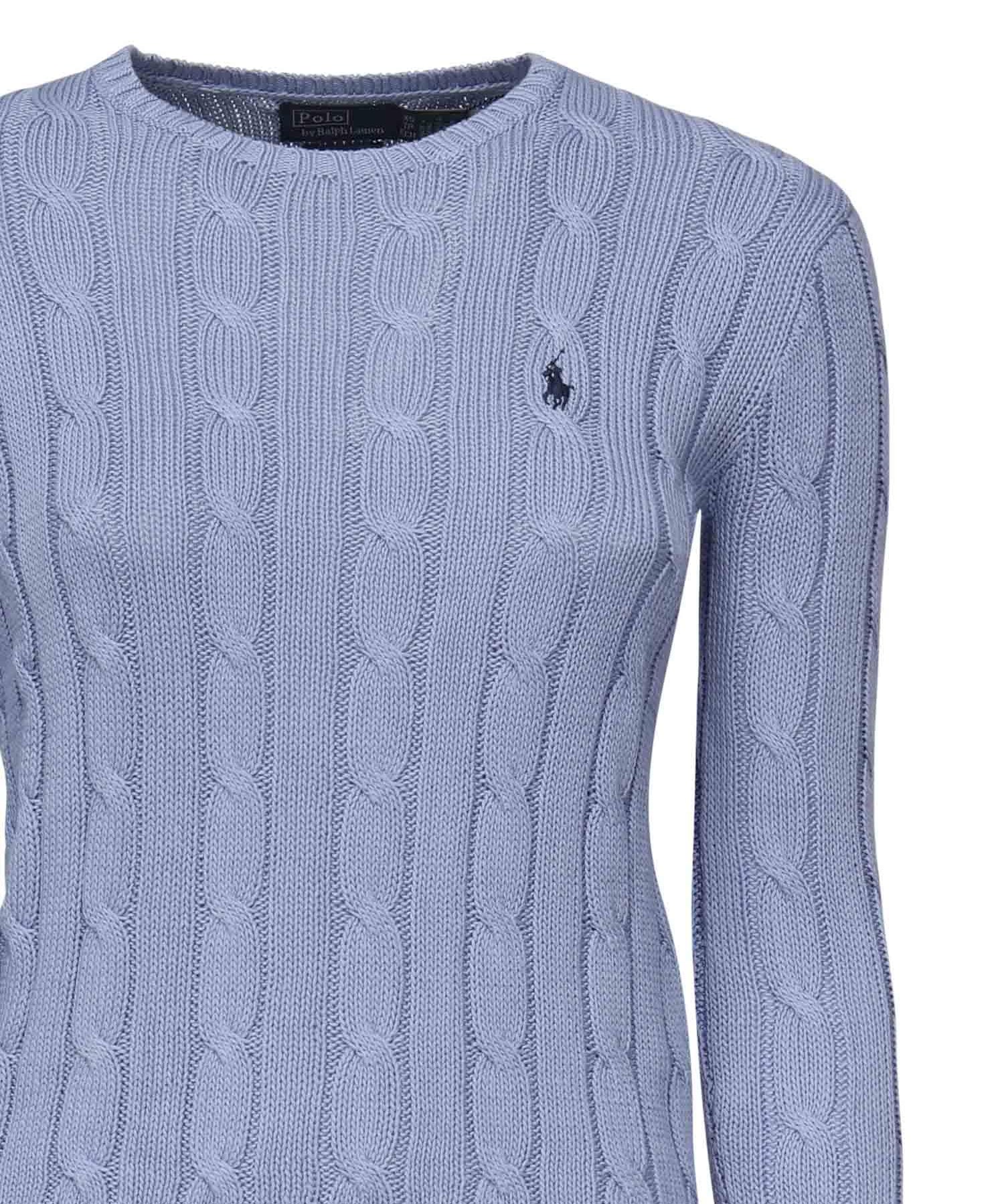 Maglione a trecce con logo 211971869 009 POLO RALPH LAUREN 