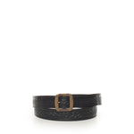 Cintura in pelle intrecciata BEM0673 M916 DSQUARED2 