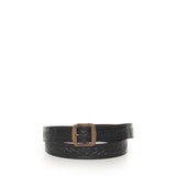 Cintura in pelle intrecciata BEM0673 M916 DSQUARED2 