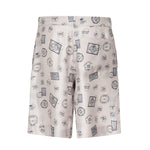 Pantaloncini in seta con stampa FB1014 AUVPF0YPK FENDI 