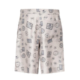 Pantaloncini in seta con stampa FB1014 AUVPF0YPK FENDI 
