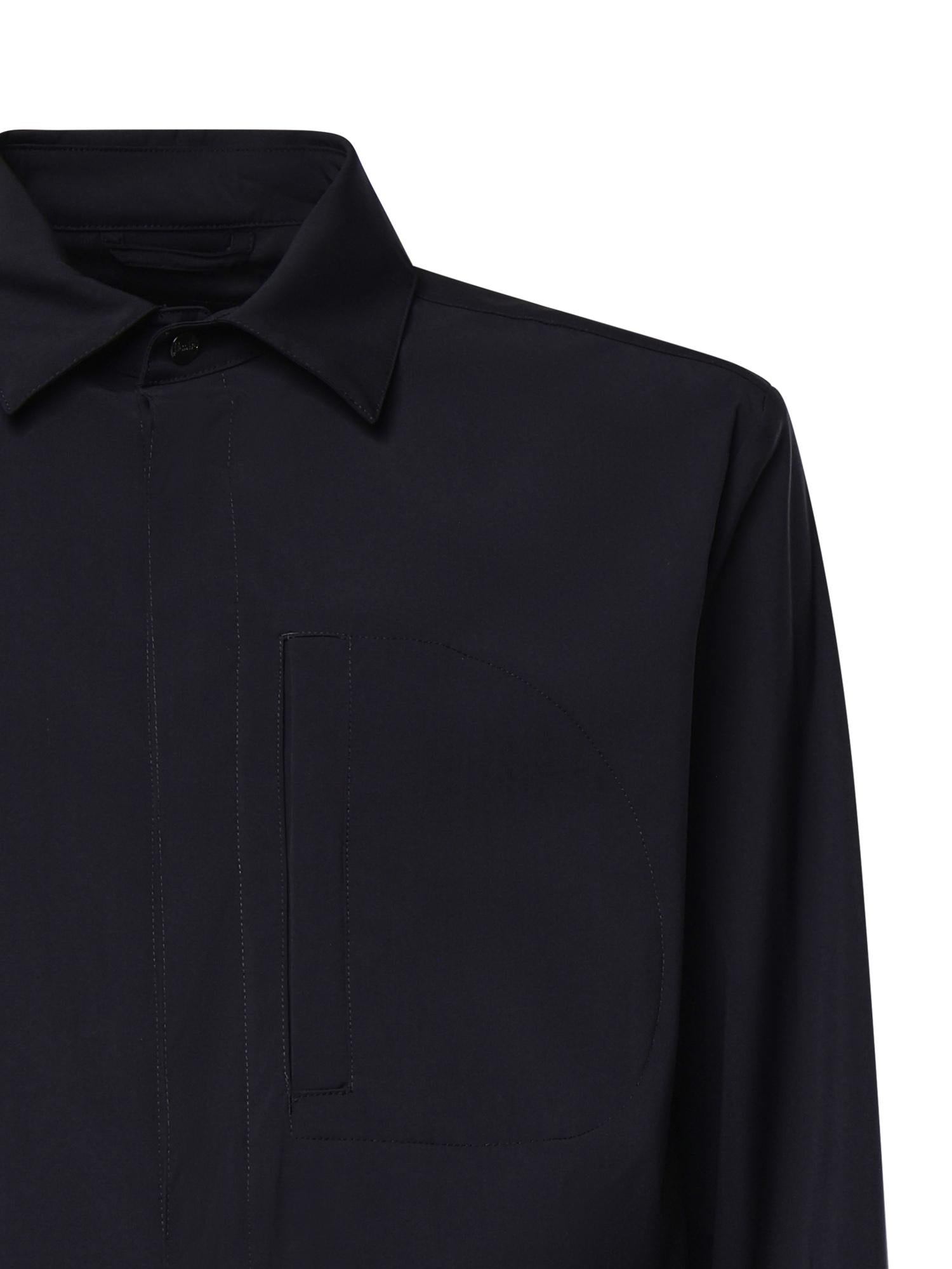 Overshirt in lana tecnica GI000495U 126829200 HERNO 
