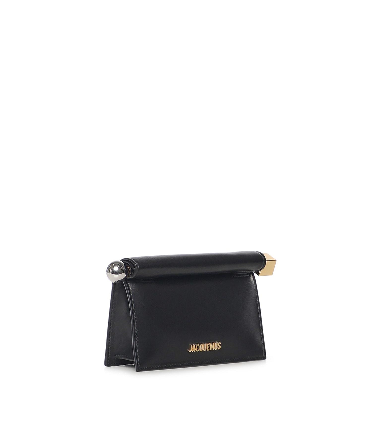 Pochette La Petite Rond Carré in nappa BAW00392AC27L14 990 JACQUEMUS 