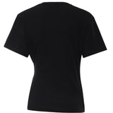 T-shirt Mary con drappeggio 106455 A35DZ99 PINKO 