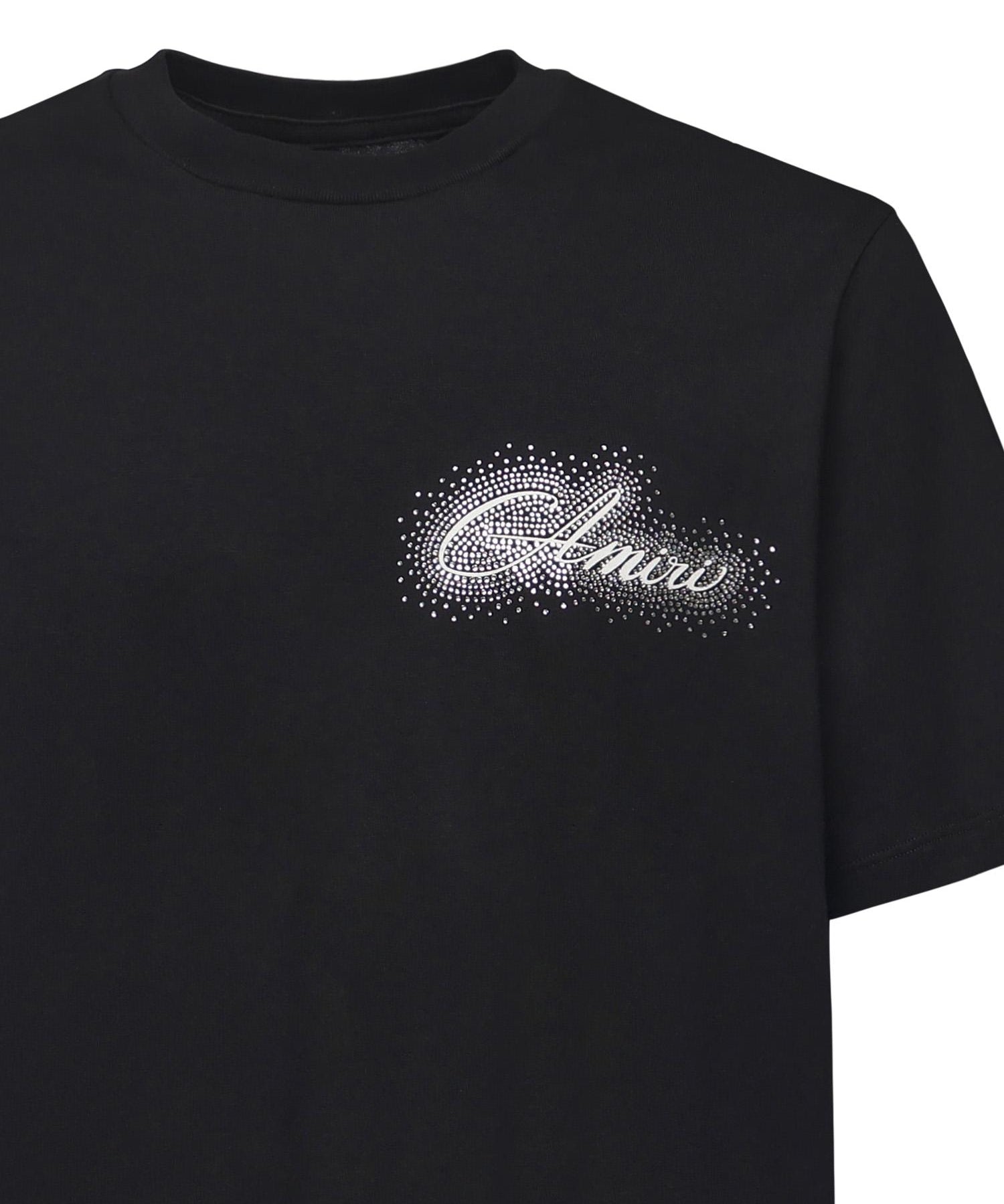 Strass T-shirt in cotone AMJYTE1253 001 AMIRI 