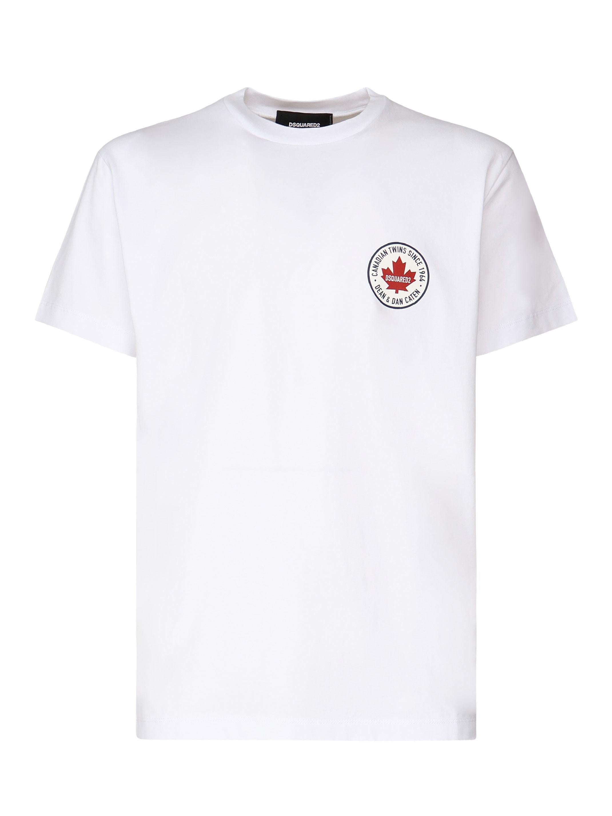 T-shirt con logo S74GD1396 D20020100 DSQUARED2 
