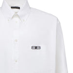 Camicia in popeline di cotone<BR/> 850816 TRM289000 BALENCIAGA 