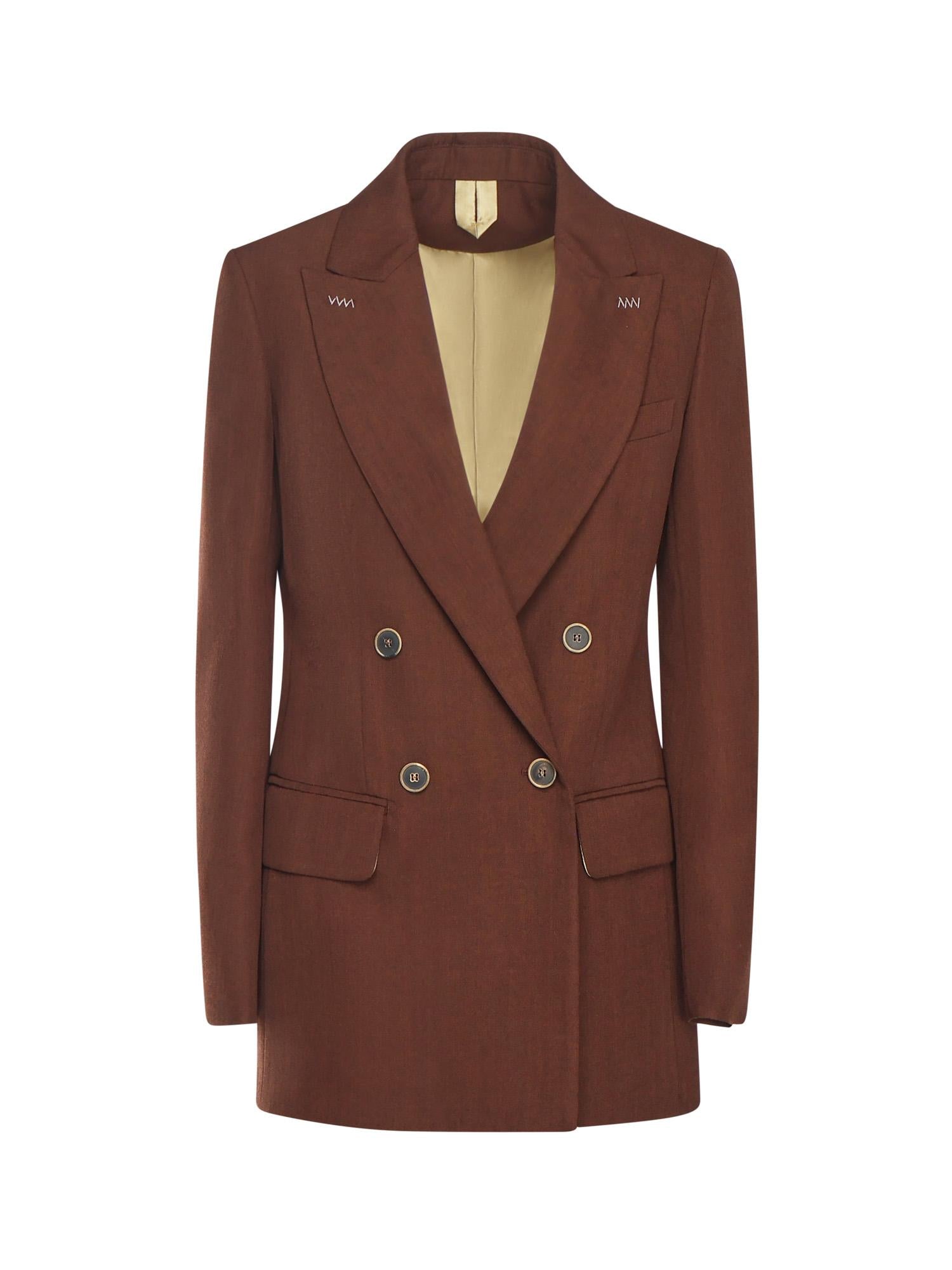 Blazer in Grain de Poudre di lana 2521046171600 002 MAX MARA 