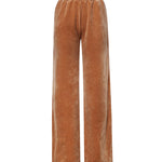 Pantaloni joggers in velluto con logo CH26AJP01188 271 CHLOÉ 