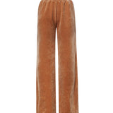 Pantaloni joggers in velluto con logo CH26AJP01188 271 CHLOÉ 