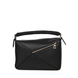 Borsa Puzzle piccola in pelle di vitello e nappa A510S21XDA 1100 LOEWE 