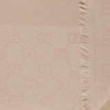 Scialle in lana e seta jacquard 809634 3GA385879 GUCCI 