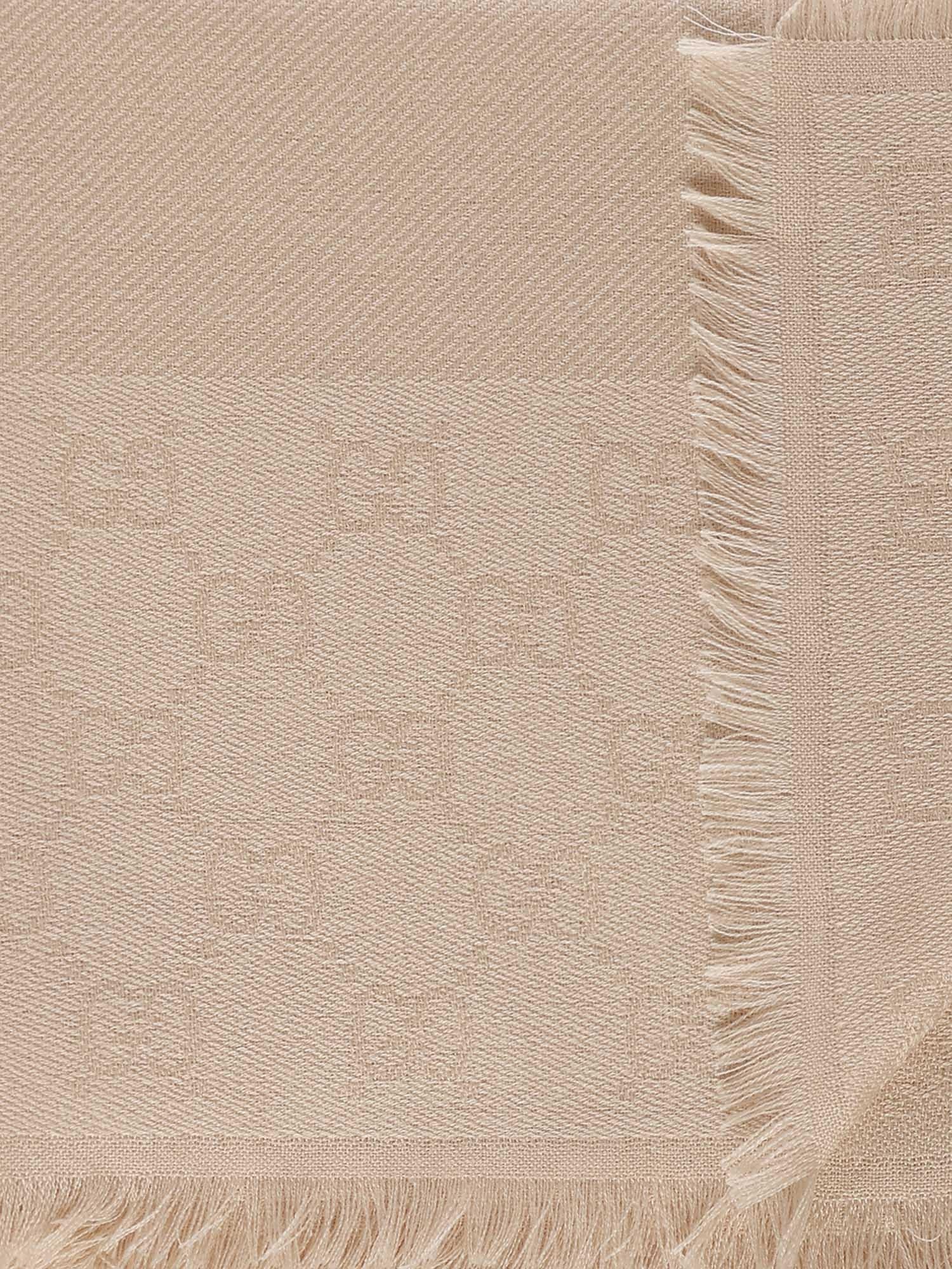 Scialle in lana e seta jacquard 809634 3GA385879 GUCCI 