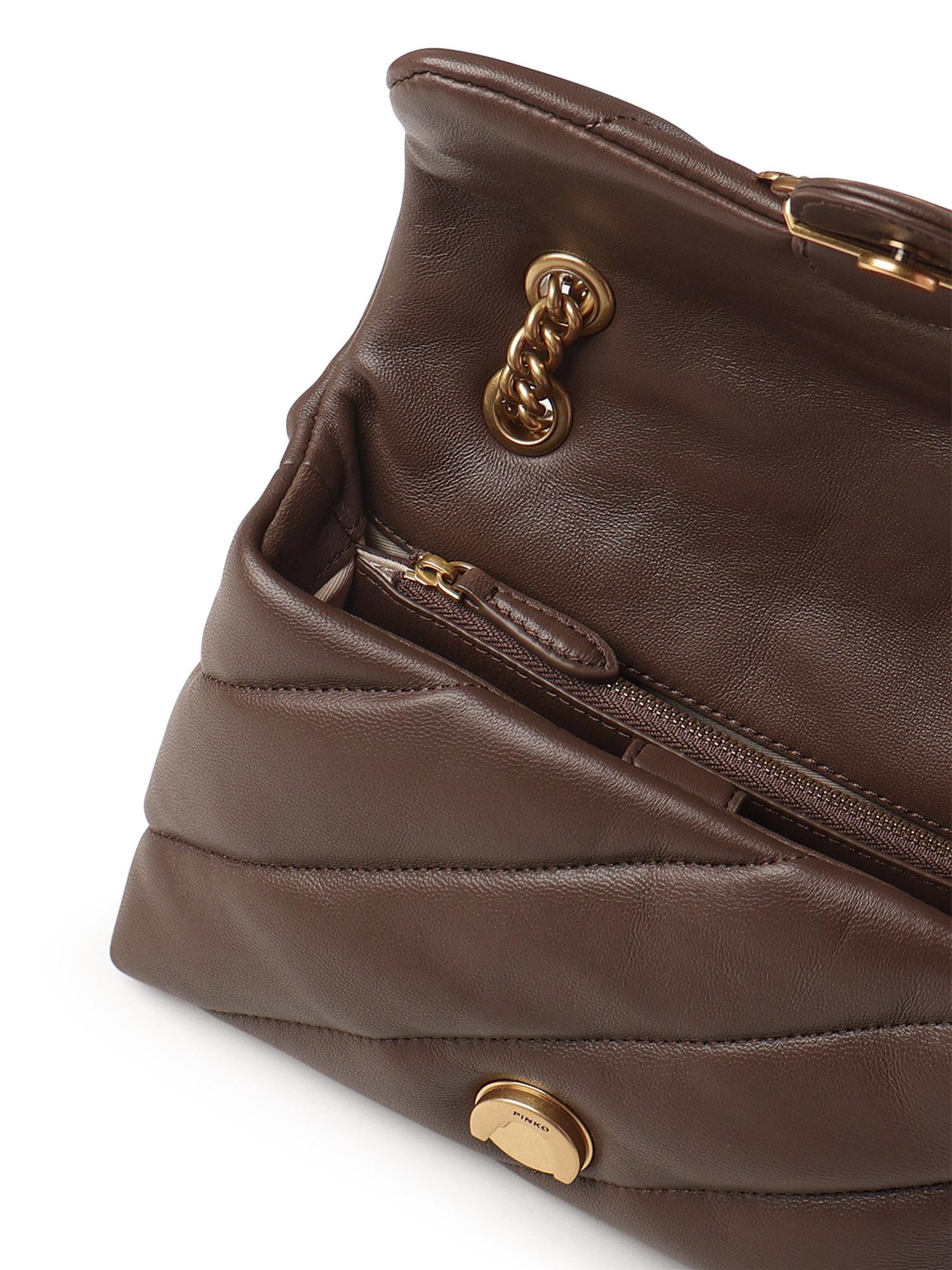 Borsa Mini Love Bag Puff in pelle 100039 A0F2L74Q PINKO 