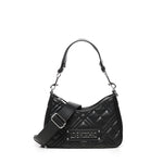 Borsa trapuntata con logo<BR/> JC4152PP1MLA0 00B LOVE MOSCHINO 