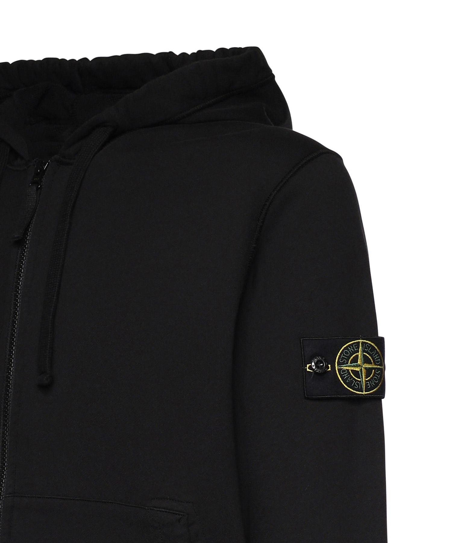 Felpa in cotone con logo L1S156100061 S0051V0029 STONE ISLAND 