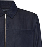 Overshirt Suva in lyocell 026ST150DE BLU SCURO WOC 