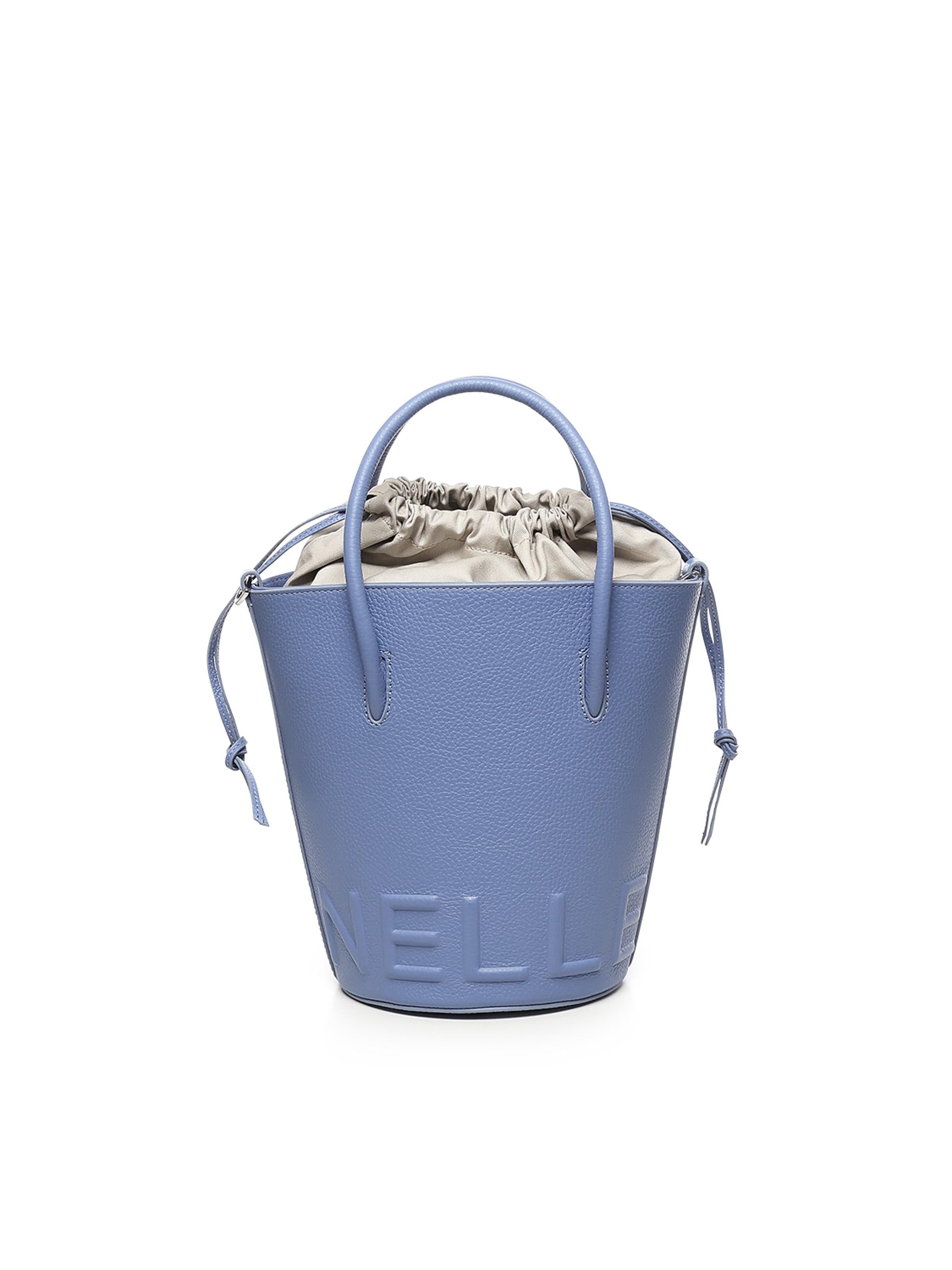 Secchiello Myrtha in pelle con grana<BR/> E1QBB230101 B36 COCCINELLE 