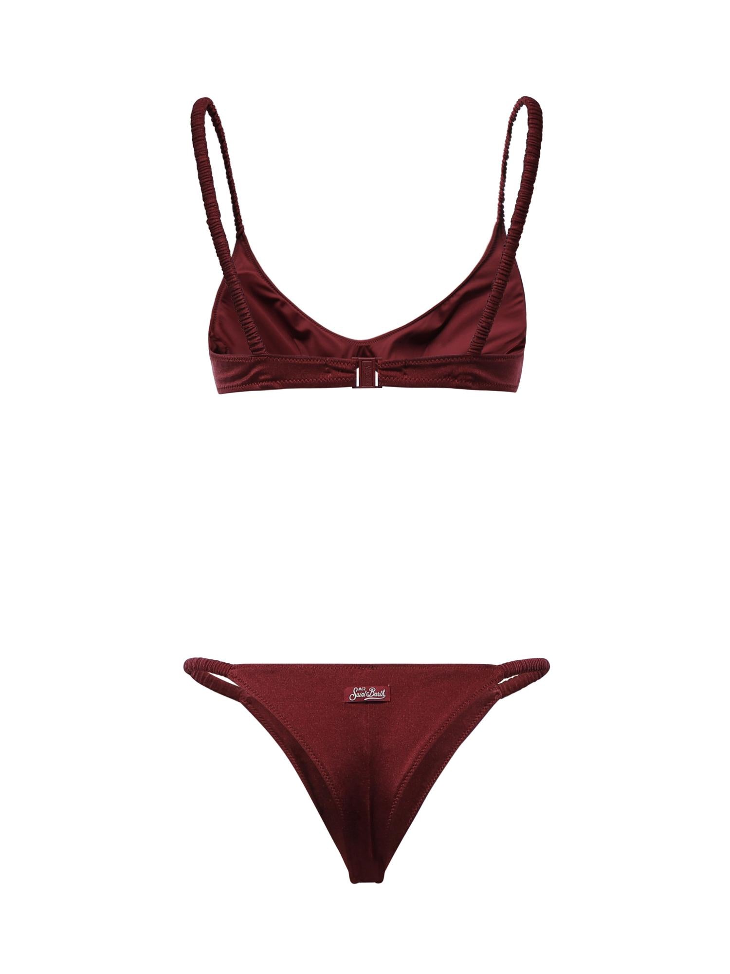 Bikini Scoop in nylon MOA0001 09211L MC2 SAINT BARTH 