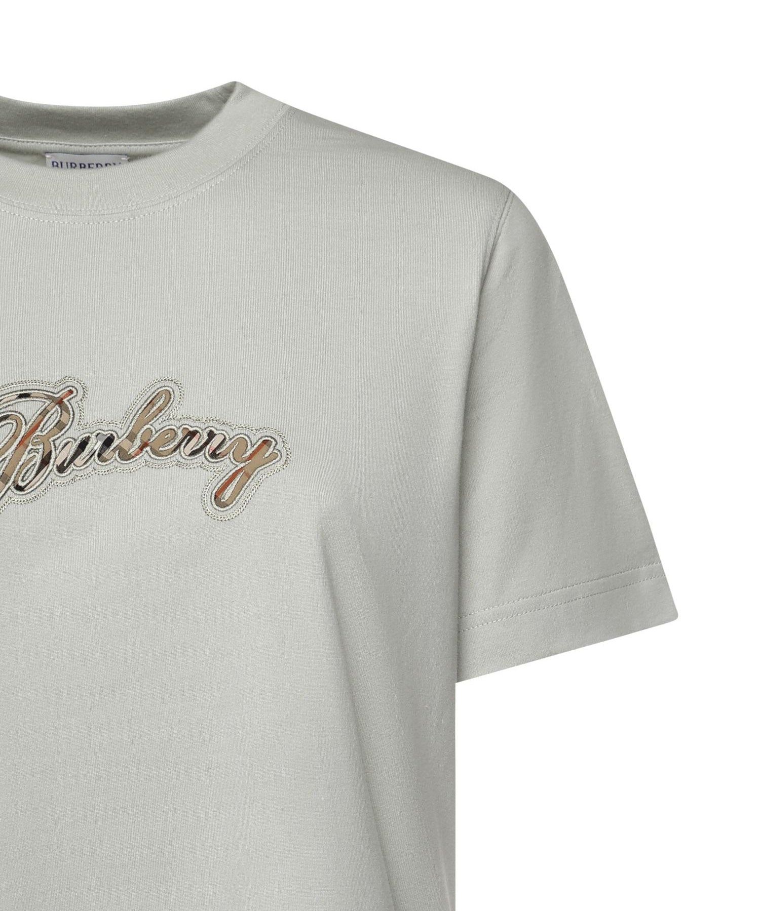 T-shirt in cotone con logo 8118970 C4011 BURBERRY 