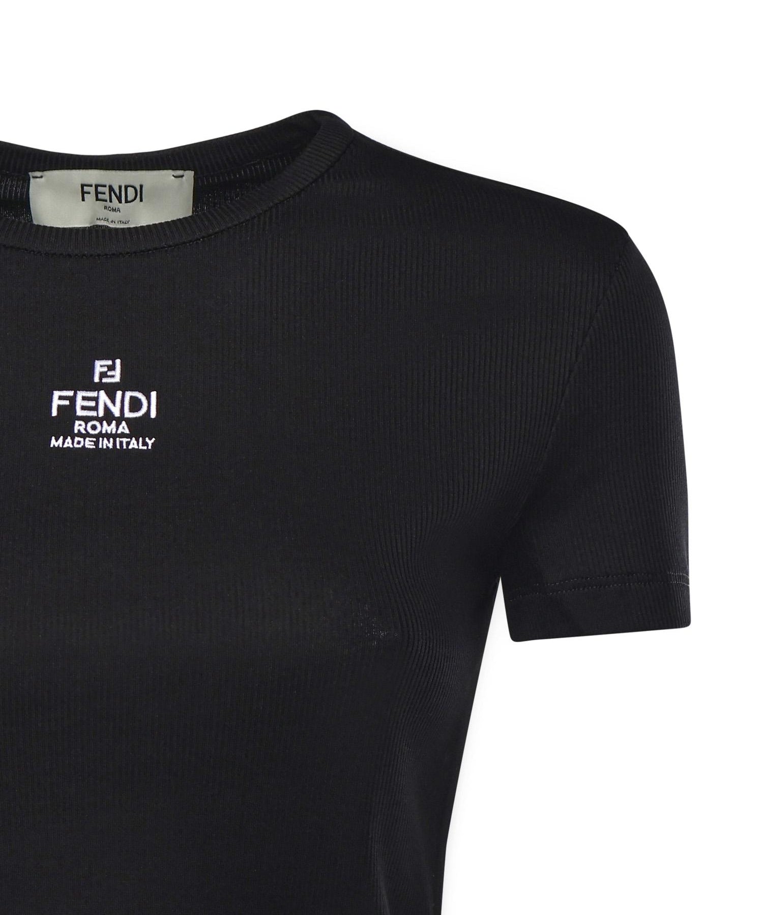 Top cropped in cotone FS8110 ANQMF0GME FENDI 