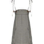 Mini abito a quadri MF5860 12OFF0964 MIU MIU 